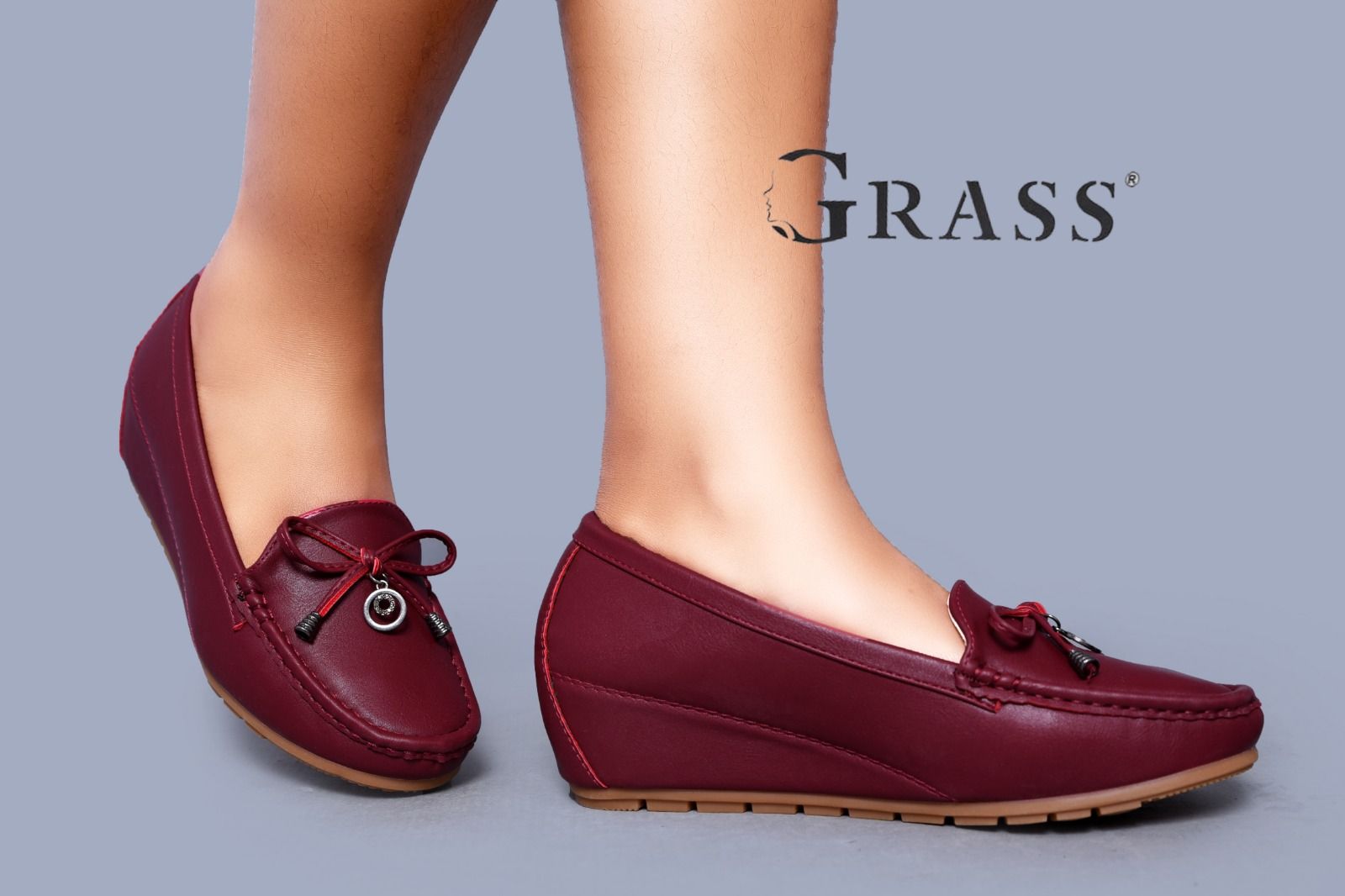 Comfortable,quality,leather, durable, orthopedic, official classy loafer wedges/heels ladies/women shoes all time occasion