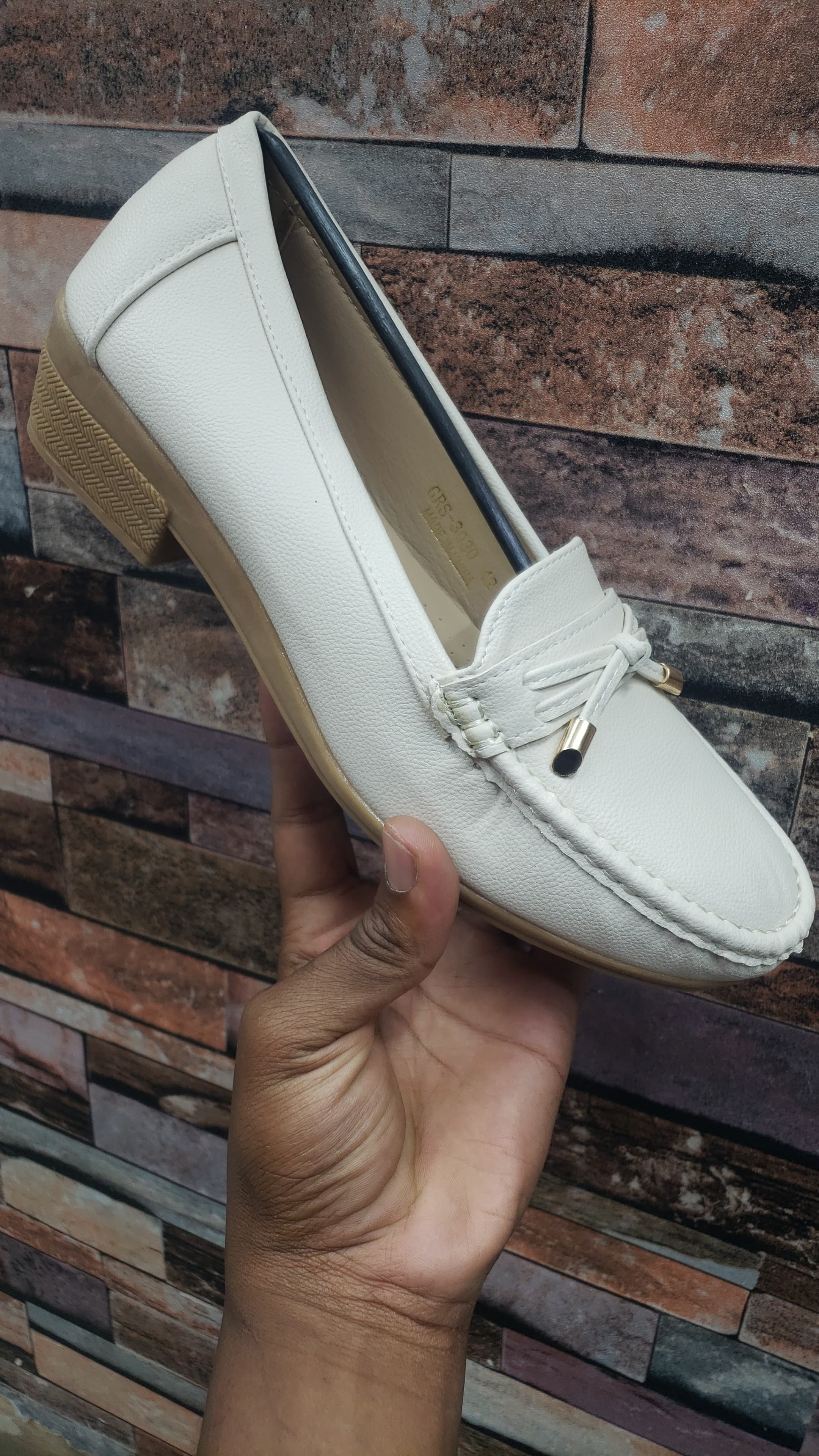 Comfortable,quality,leather, durable, lightweight,orthopedic, official classy loafer low block heels ladies/women shoes all time occasion