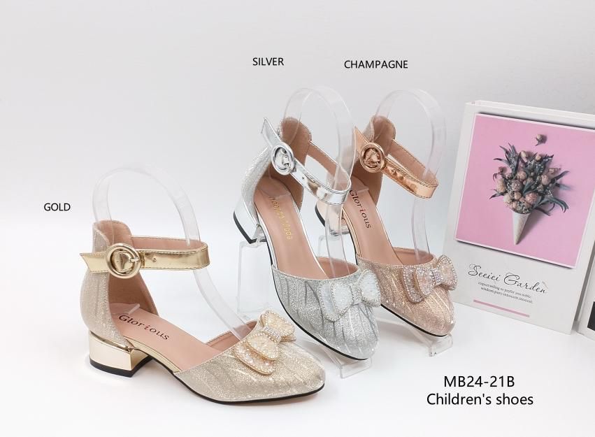 Comfortable  elegant Low-Heel Dress Shoes for Kids & Teen Girls – Elegant, Soft-Cushioned Footbed – Perfect for Weddings, Parties, and Everyday Casual Wear