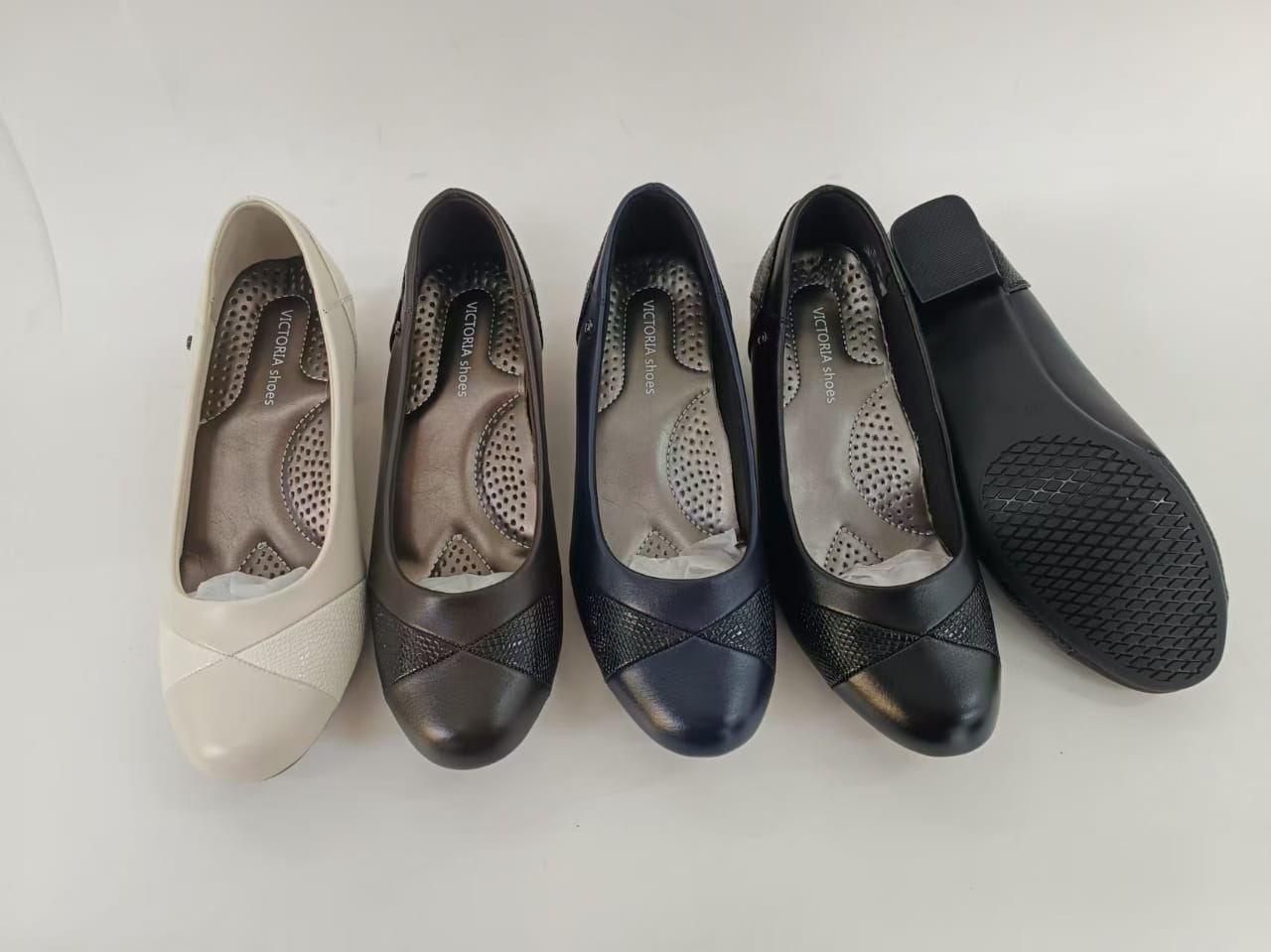 quality elegant Ladies Semi Turkey 1-Inch victoria Low Heels – Pure Leather Lightweight Comfortable & Breathable Women’s Shoes for All Dress Codes