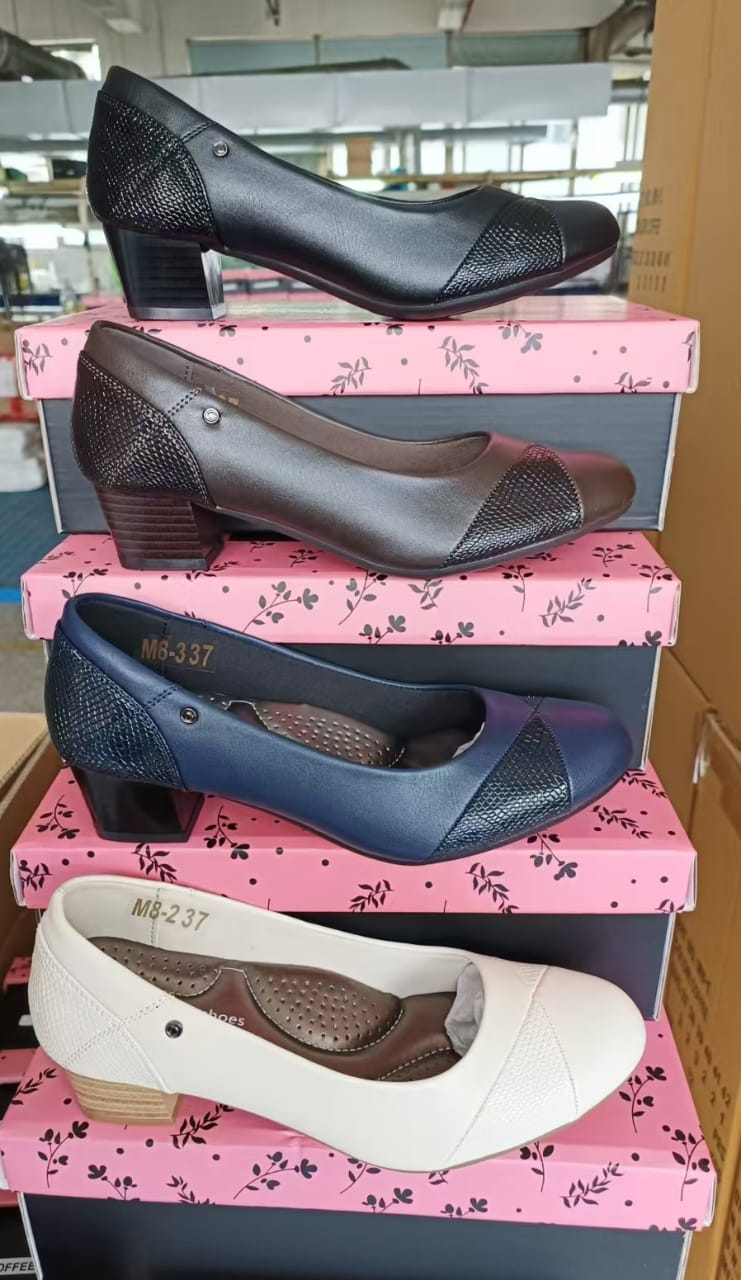 quality elegant Ladies Semi Turkey 1-Inch victoria Low Heels – Pure Leather Lightweight Comfortable & Breathable Women’s Shoes for All Dress Codes
