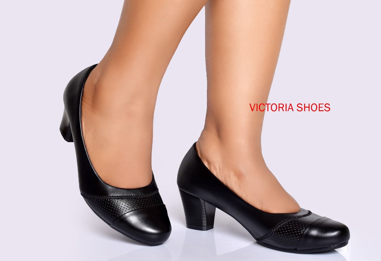quality elegant Ladies Semi Turkey 1-Inch victoria Low Heels – Pure Leather Lightweight Comfortable & Breathable Women’s Shoes for All Dress Codes
