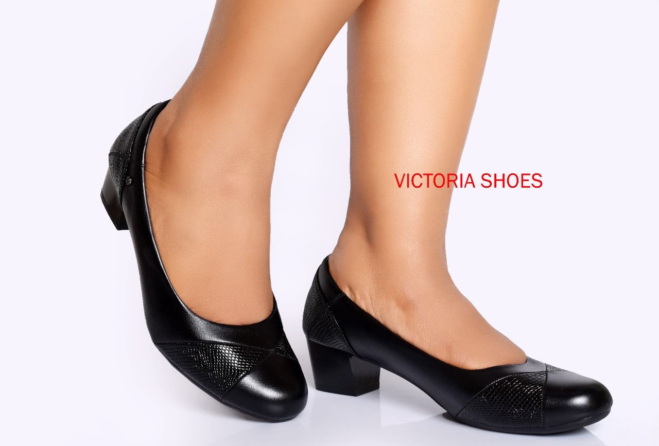 quality elegant Ladies Semi Turkey 1-Inch victoria Low Heels – Pure Leather Lightweight Comfortable & Breathable Women’s Shoes for All Dress Codes