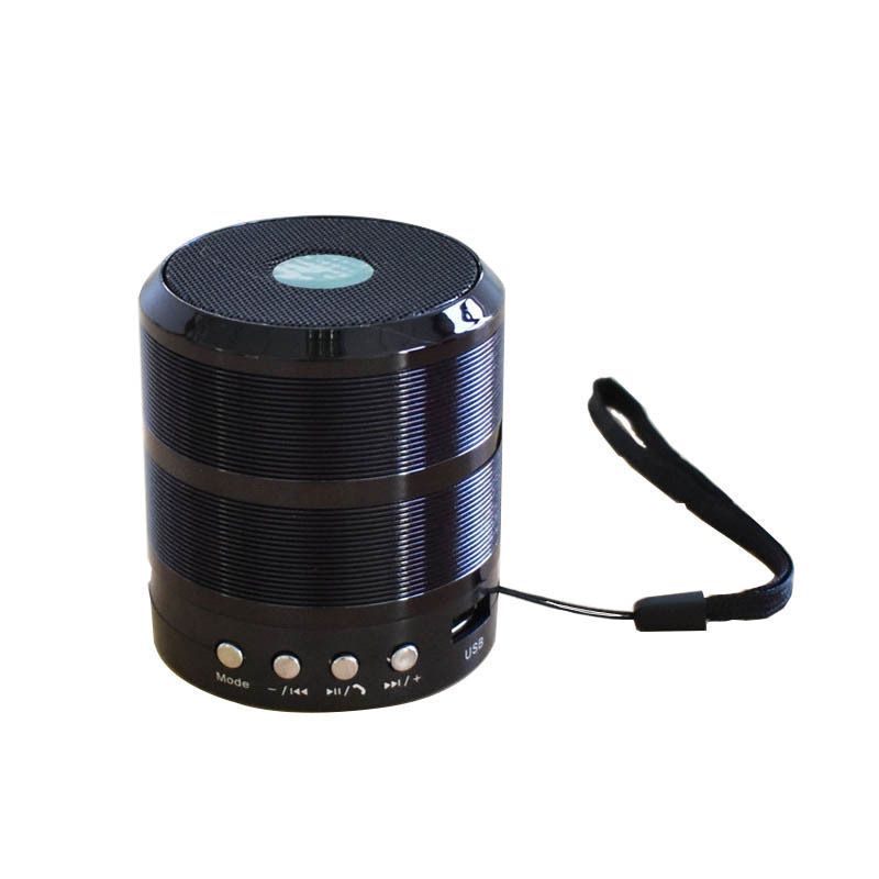 Bluetooth Speakers Metallic Mini Wireless Hands-Free Talk Subwoofer Speaker Bluetooth Portable Usb Mp3 P2 Sd Radio Fm