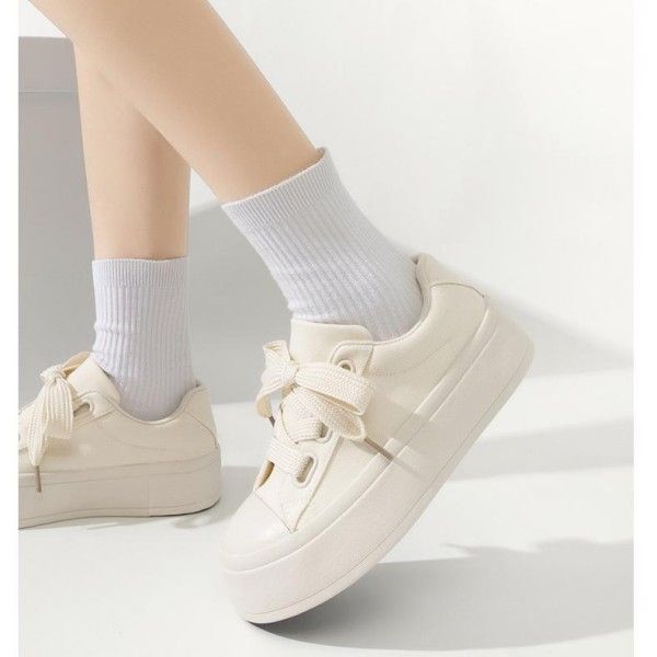 Women's Fashion Casual Thick Soles Wear Resistant Non-Slip Canvas Shoes