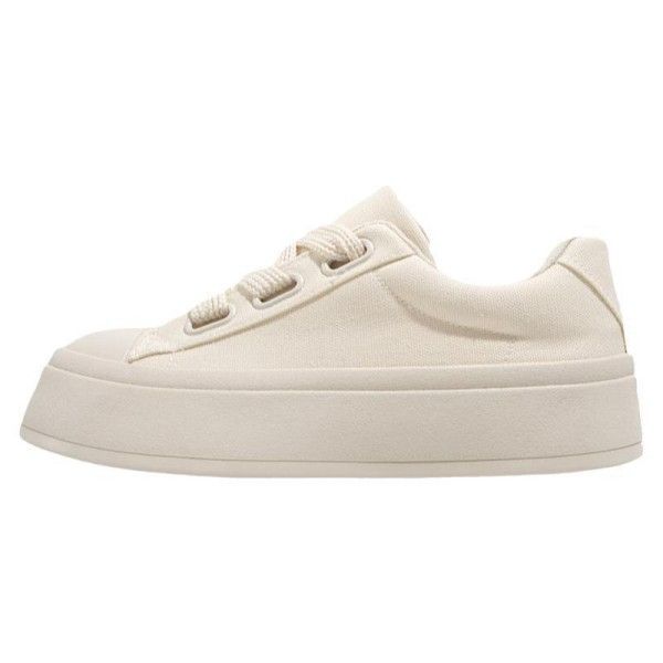 Women's Fashion Casual Thick Soles Wear Resistant Non-Slip Canvas Shoes