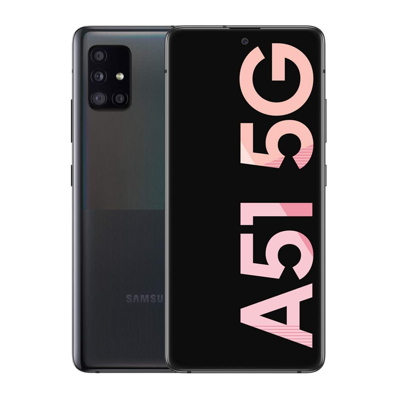 Refurbished Phone SAMSUNG Galaxy A51 5G Super AMOLED In Display Fingerprint Dual SIM 8GB RAM 128GB Storage 48MP+32MP Quad Camera 4500 mAh Battery Smart Phones