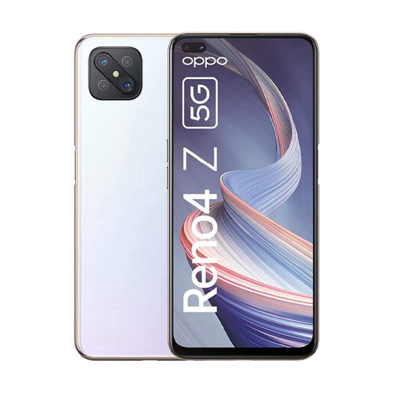 Refurbished Phones OPPO Reno4 Z 5G(A92s) 13(8+5)GB RAM 128GB ROM Dual SIM 5G Network 6.57" 120HZ Refresh Display 48MP+16MP Camera 4000 mAh type c otg Full Set Smart phones