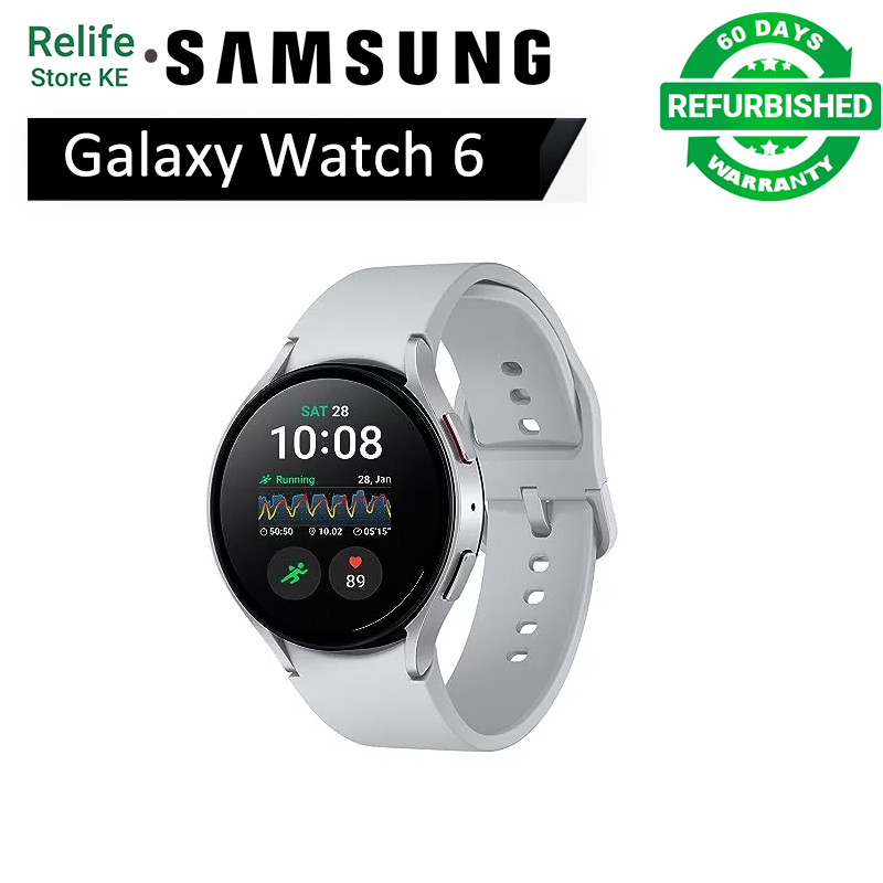 Refurbished Smartwatches SAMSUNG Galaxy Watch 6 44mm Fitness Tracker, Personalized HR Zones, Advanced Sleep Coaching, Heart Monitor, BIA Sensor, Health Wellness Insights, Bluetooth Smartwatches
