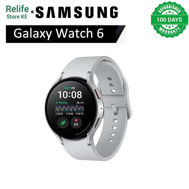 Refurbished Smartwatches SAMSUNG Galaxy Watch 6 44mm Fitness Tracker, Personalized HR Zones, Advanced Sleep Coaching, Heart Monitor, BIA Sensor, Health Wellness Insights, Bluetooth Smartwatches
