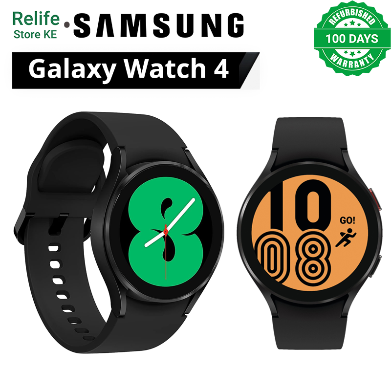 Refurbished Smart Watches SAMSUNG Galaxy Watch 4 40mm Smartwatch with ECG Monitor Tracker for Health, Fitness, Running, Sleep Cycles, GPS Fall Detection, Bluetooth, US Version