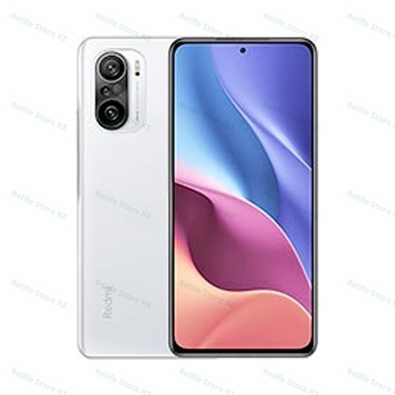 Refurbished Phones Redmi K40 12GB RAM 256GB Storage Snapdragon 870 5G Original 120Hz AMOLED 4500mAh Battery 48MP+20MP Side Fingerprint Unlock Smart Phones