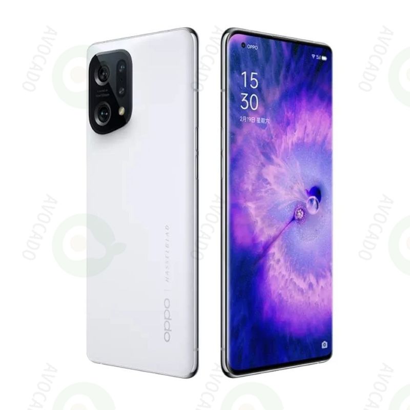 Refurbished Phones OPPO Find X5 5G 128GB ROM 8GB RAM Dual SIM Snapdragon 870 5G 50MP+50MP+32MP Camera 120Hz AMOLED Screen Fingerprint Unlock Smart Phones