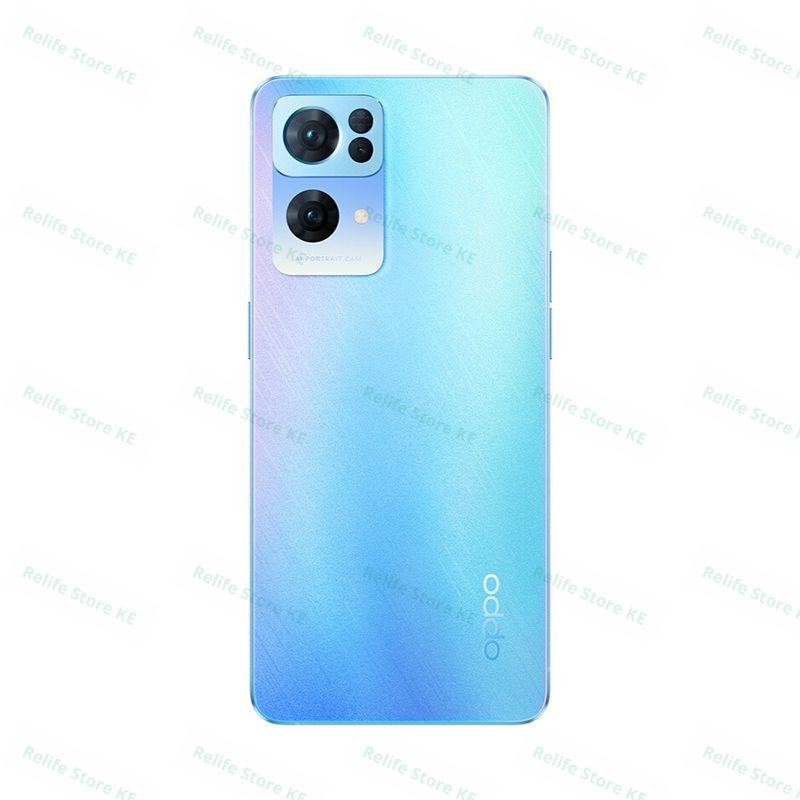 Refurbished Phones OPPO Reno7 Pro 5G 256GB ROM 8GB RAM Dual SIM Dimensity 1200 Max 5G 50MP+32MP Camera 90Hz AMOLED Screen Fingerprint Unlock Smart Phones