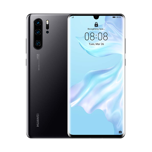 Refurbished Phones HUAWEI P30 Pro Dual SIM 4G LTE 8GB RAM 40MP+20MP Camera 4200 mAh Face Unlock In-Display Fingerprint OLED Screen Kirin 980 CPU Smart Phones