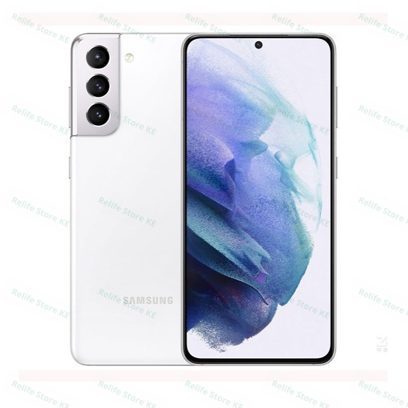 Refurbished Phones SAMSUNG S21 Snapdragon 888 5G  8GB RAM 256GB Storage Dual SIM 5G Network 120Hz Super AMOLED 4000mAh 64MP+10MP Screen Fingerprint Android 13 Smart Phones