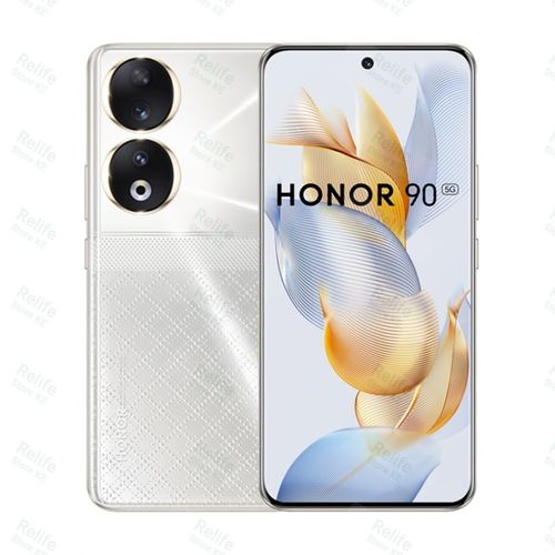Refurbished Phones HONOR 90 5G 16GB RAM Snapdragon 7 Gen 1 6.7" 120Hz AMOLED Dual SIM 5G Network 5000mAh Battery 200MP+50MP Camera Android 13 Under Display Fingerprint  Smart Phones
