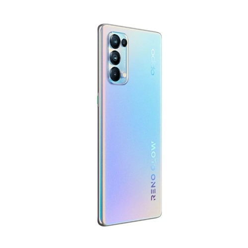Refurbished Phones OPPO Reno5 Pro+ 128G Storage 8GB RAM 50MP+32MP 90Hz Curved AMOLED 4350mAh Indisplay Fingerprint Face ID Snapdragon 865 5G Smart Phones