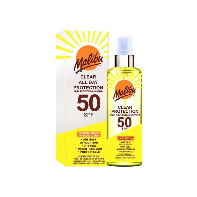 Malibu Clear All Day Protection Spray Spf 50