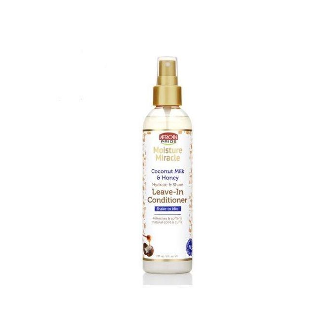 African Pride Moisture Miracle Coconut Milk & Honey Leave-In Conditioner
