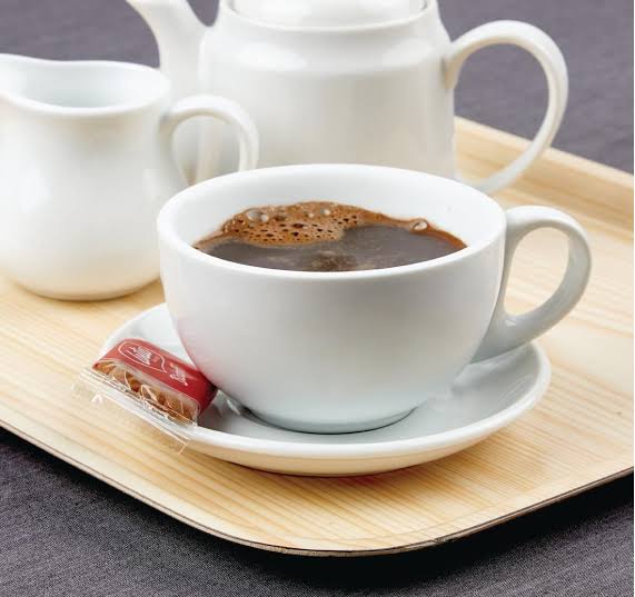 Ceramic Cappuccino Cups with Saucers - Set of 12,  6 cups and 6 saucers Perfect for Specialty Coffee Drinks, Latte, Cafe Mocha and Tea, Ivory White