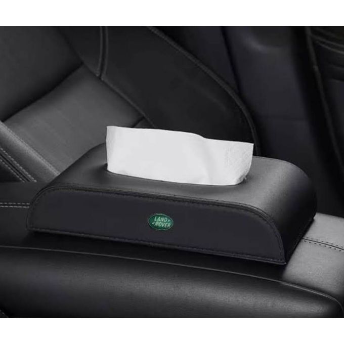 Land Rover Car Tissue Holder – Premium PU Leather Dashboard Serviette Holder for Car Interior Kenya