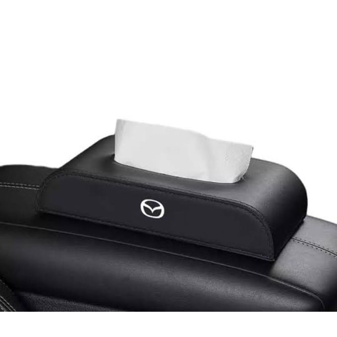 Mazda Dashboard Tissue Holder – Premium PU Leather Car Serviette Box for Interior Organization Kenya