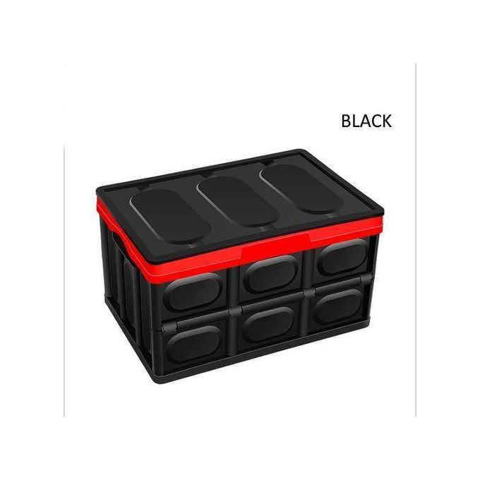 26L Plastic Car Boot Organiser – Compact Foldable Trunk Storage Box for Car Interior