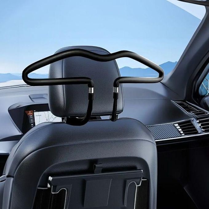 Universal Car Coat Hanger – Adjustable Headrest Clothes Holder for Suits & Jackets