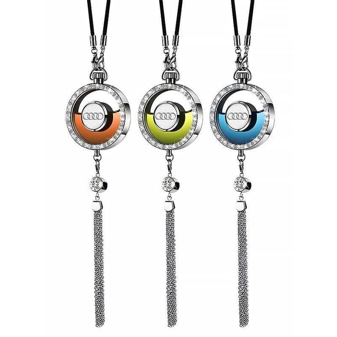 Audi Pendant Car Perfume – Luxury Long-Lasting Hanging Car Air Freshener