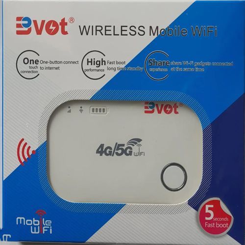 BVOT Universal 4G/5G Portable Pocket Wifi Hotspot Mifi