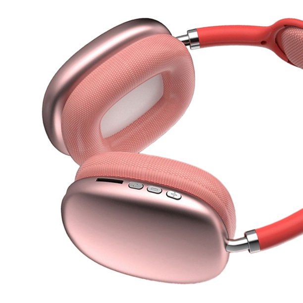 P9 Bluetooth Earphone Wireless Head-mounted Headphone Subwoofer Headset With Micphone For IOS Android Phone - Red