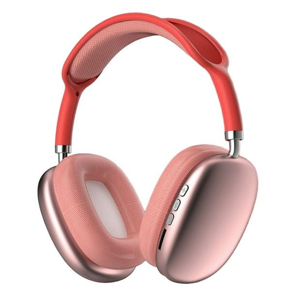P9 Bluetooth Earphone Wireless Head-mounted Headphone Subwoofer Headset With Micphone For IOS Android Phone - Red