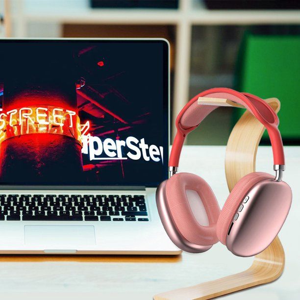 P9 Bluetooth Earphone Wireless Head-mounted Headphone Subwoofer Headset With Micphone For IOS Android Phone - Red