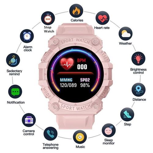 FD68S Smartwatch 2021 Fitness Tracker-pink