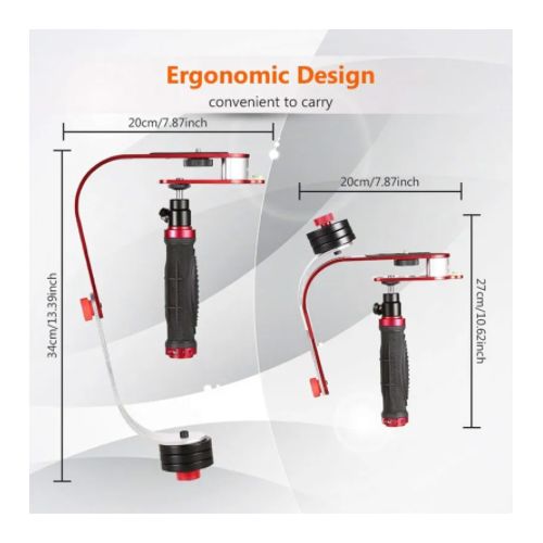 Aluminum Handheld Digital Camera Stabilizer Gimbal For SLR Camera Smart Phones