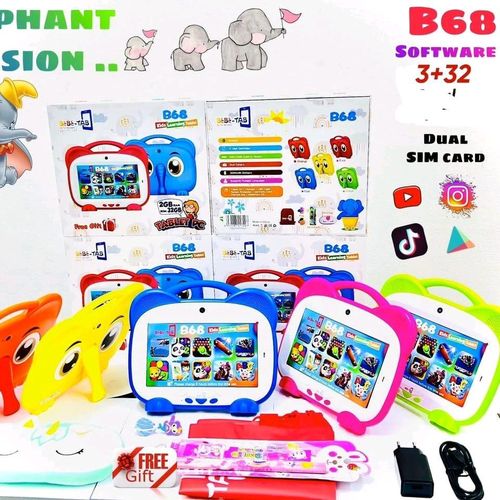 Bebe KIDS STUDY TABLET 128GB/4GB WITH SIMCARD SLOT - Orange