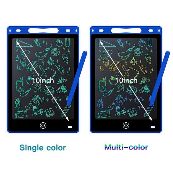 12 Inch Portable Magic Whiteboard, Colorful Screen, Multi-Color Writing, Safe, Reusable, Eco-Friendly, with Screen Lock and Easy Cleaning