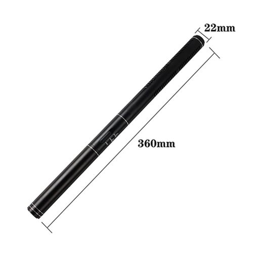 StarSide Professional Shotgun Long-Stick Condenser Camera Microphone Mic with Mount Clip For Media Interview
