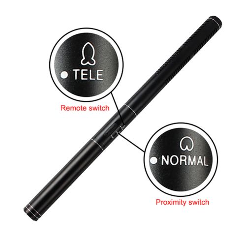 StarSide Professional Shotgun Long-Stick Condenser Camera Microphone Mic with Mount Clip For Media Interview