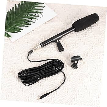 StarSide Professional Shotgun Long-Stick Condenser Camera Microphone Mic with Mount Clip For Media Interview