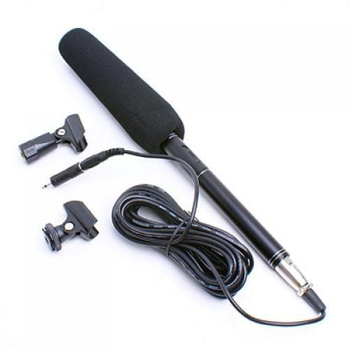 StarSide Professional Shotgun Long-Stick Condenser Camera Microphone Mic with Mount Clip For Media Interview