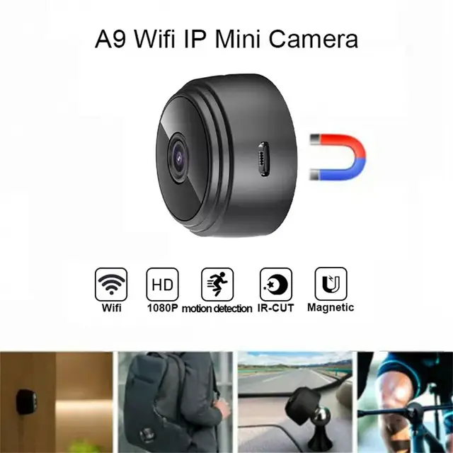 A9 Mini Spy Nanny Wifi CCTV Camera Secret Camera
