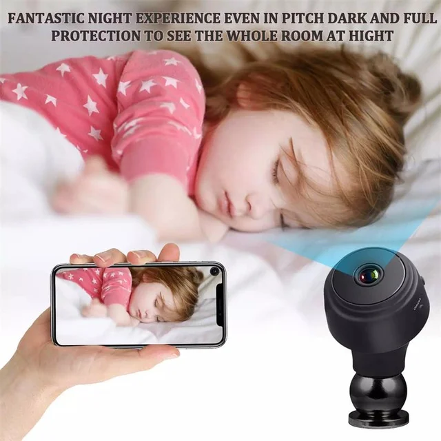 A9 Mini Spy Nanny Wifi CCTV Camera Secret Camera