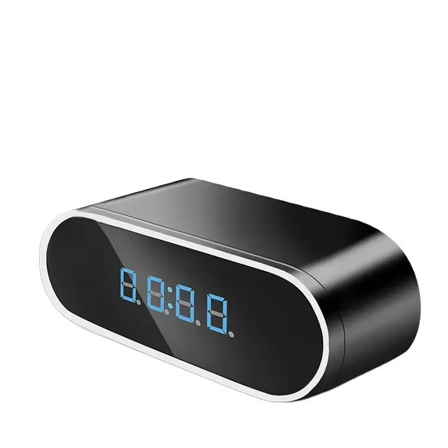 WiFi Hidden Camera Clock HD 1080P Spy Cameras Wireless Indoor Security Surveillance Camera Small Nanny Cam with Motion Detection, Remote Viewing for Home and Office