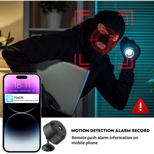 A9 Home Mini Camera, Security Camera with Video WiFi, Night Vision Nanny Cam Home Security Surveillance Baby Monitor, Outdoor Monitor for Pets Home Security Camera Support Connectivity