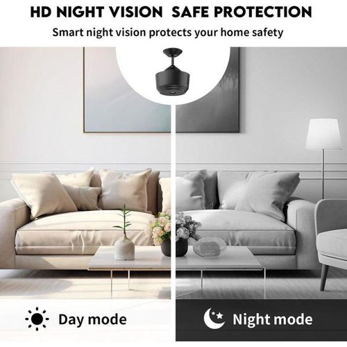 A9 Home Mini Camera, Security Camera with Video WiFi, Night Vision Nanny Cam Home Security Surveillance Baby Monitor, Outdoor Monitor for Pets Home Security Camera Support Connectivity
