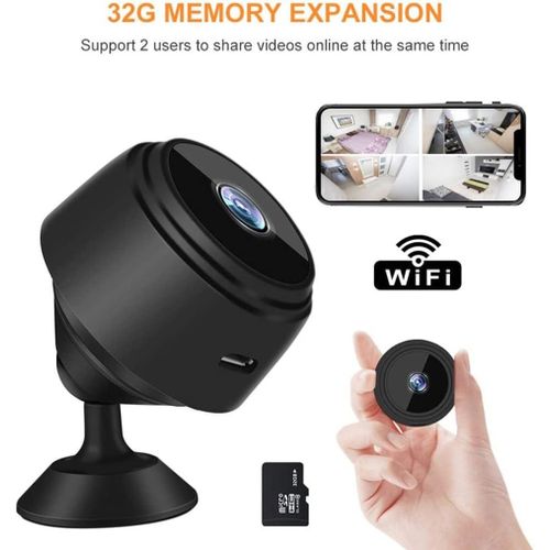 A9 Home Mini Camera, Security Camera with Video WiFi, Night Vision Nanny Cam Home Security Surveillance Baby Monitor, Outdoor Monitor for Pets Home Security Camera Support Connectivity
