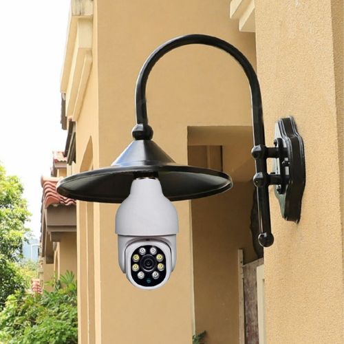 360° PTZ WIRELESS WiFi NANNY BULB CCTV CAMERA 2MP