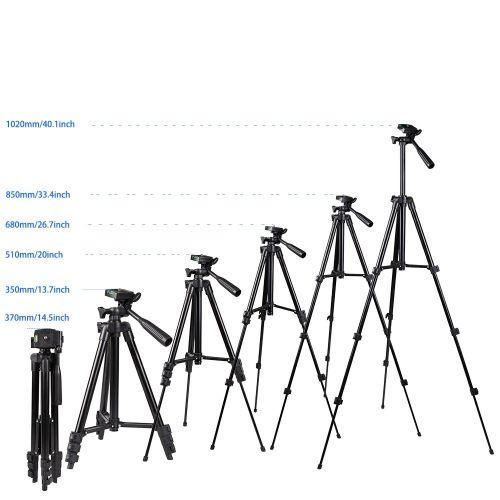 Multipurpose Phone Camera Tripod stand holder + Clip
